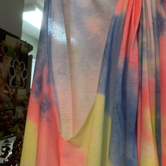 Bobbie Brooks cover up size Med- Tie Dye, Adjustable- Very cute. EUC - Picture 10 of 14